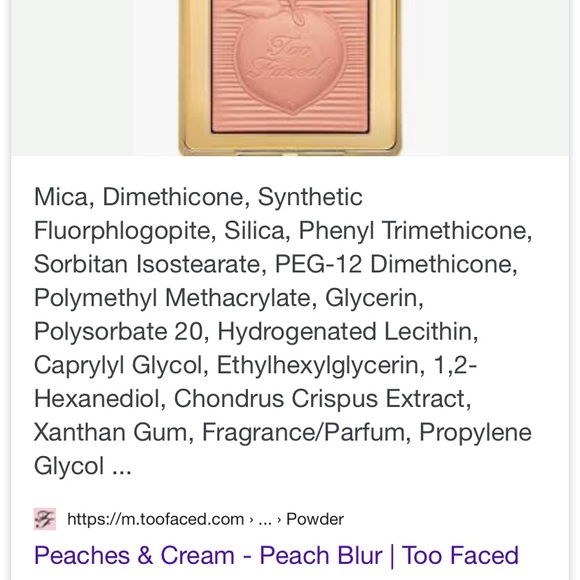 Too faced peach blur powder - Picture 5 of 5